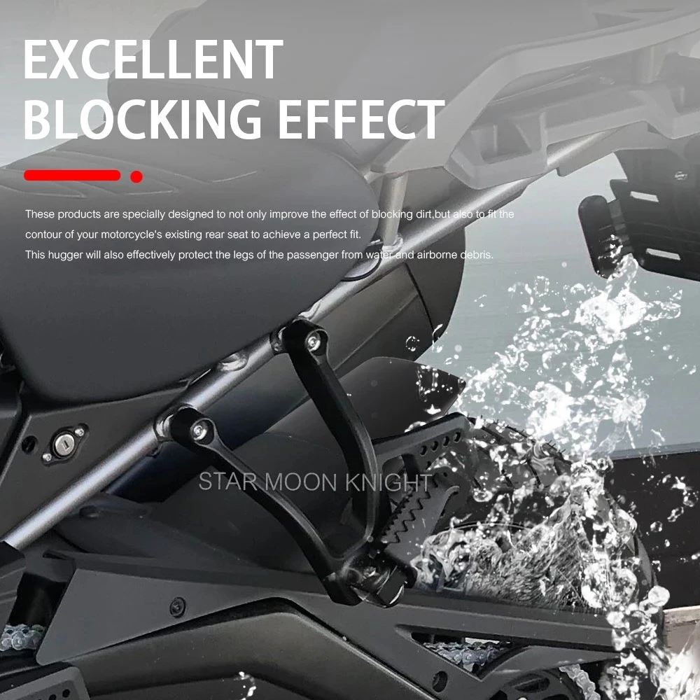 Rear Mudguard Fender Rear Extender Hugger Extension For PAN AMERICA 1250 S PA1250 PA 1250 S 2021 -Motorcycle Accessories