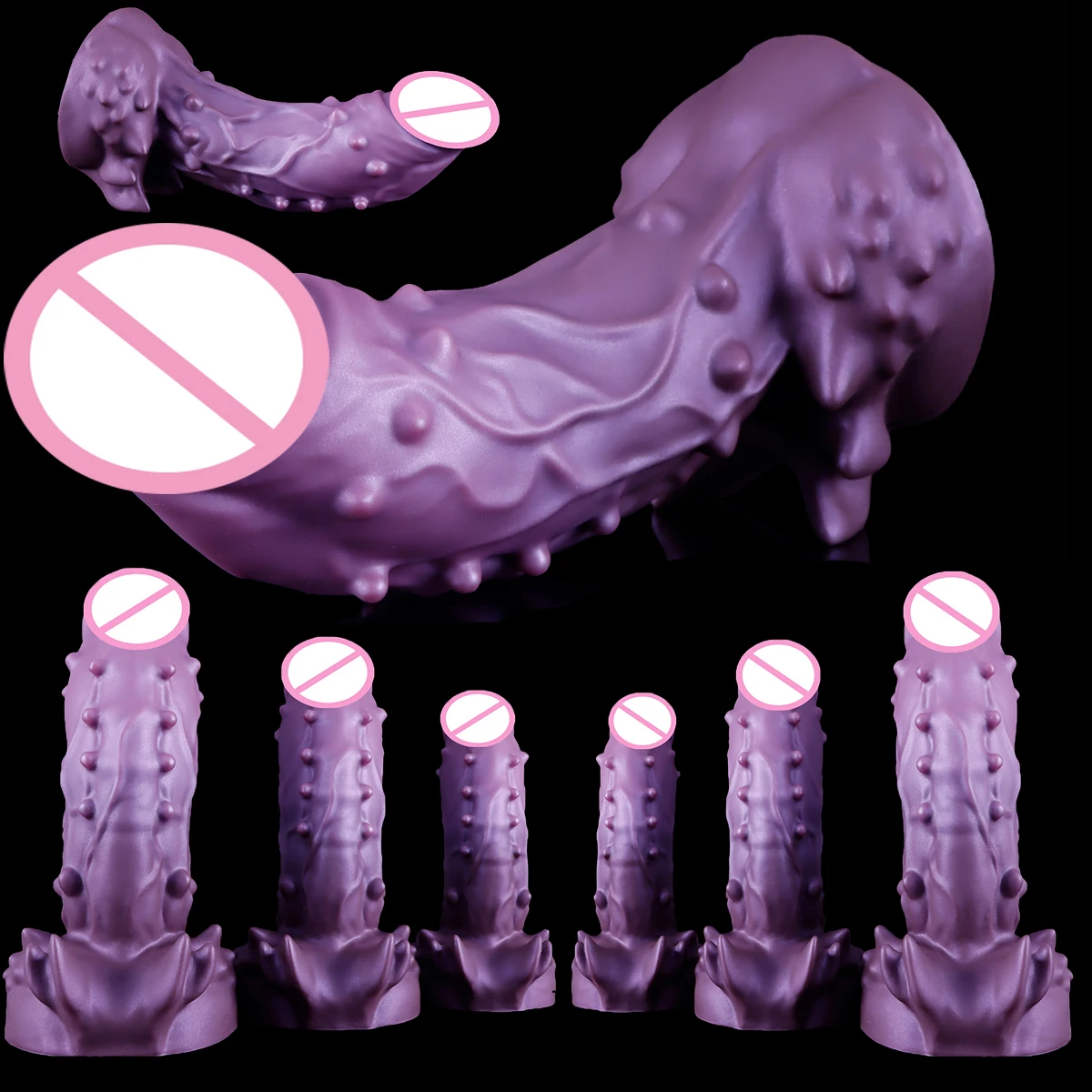 Big Monster Anal Dildo Plug Huge Big Large Realistic Anal Training Set Dialation Butt Plugs Adult Sex Toys for Women Men Gay