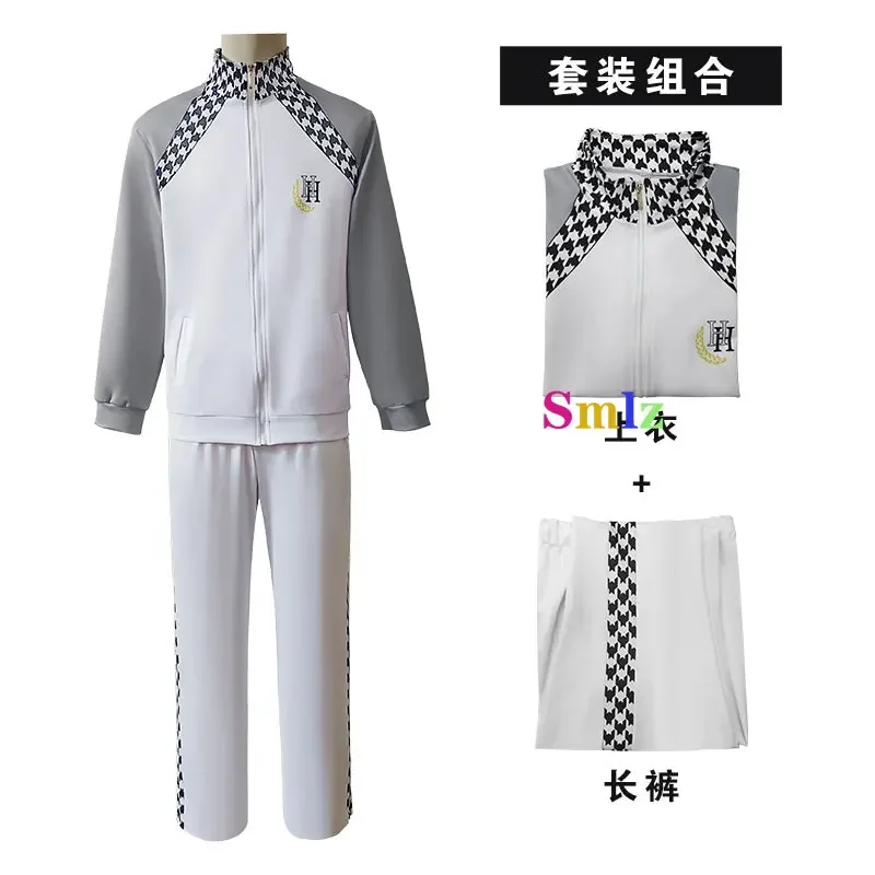 Reo Mikage tuta da palestra Anime Blue Lock Cosplay seiseiro Nagi bianco uniforme maglione pantaloni uomo Jersey