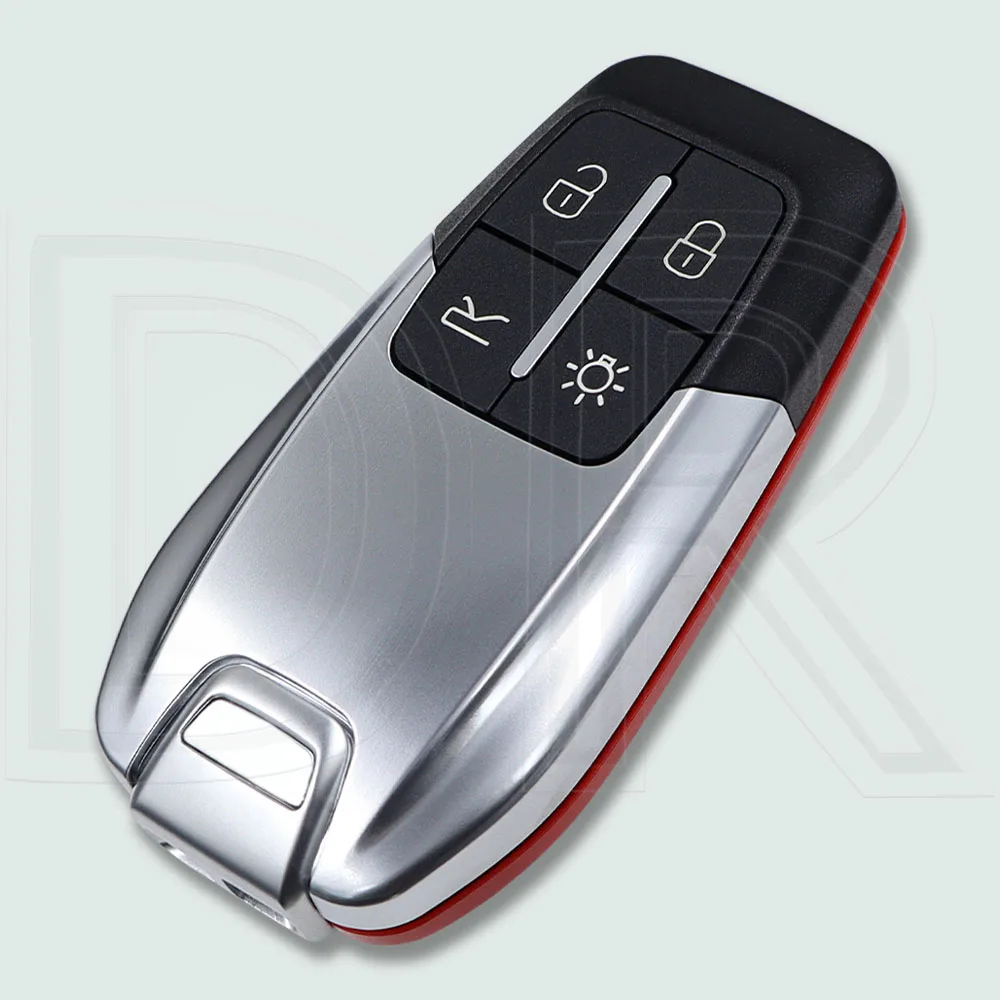 DR Replacement 4 Button Keyless Go Smart Car Remote Key Shell Case For Ferrari 458 588 488GTB LaFerrari