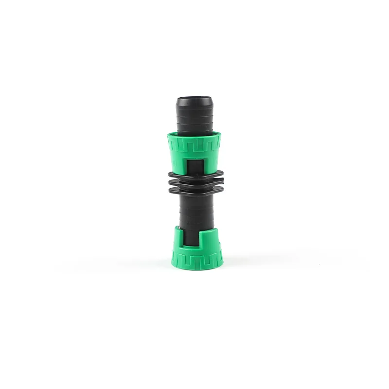 Pull Straight Through 16mm Garden Irrigation Drip Tape Connector Collection Lawns Watering Pipe Joints Tube Adapters Connectors