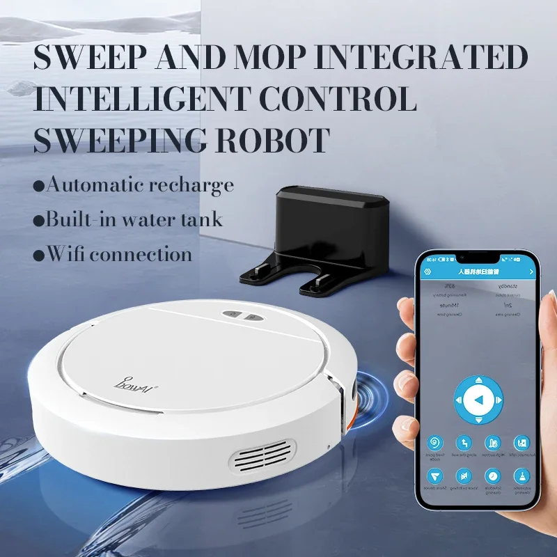 Z9 Robot Vacuum Cleaner Auto Charging 4000Pa Power App Control Water Tank Wet Mopping Robot Vacuum Cleaner Electric Sweeper