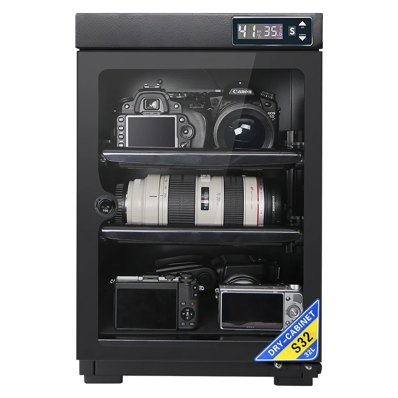 

NEW 32L Digital Camera Moisture-proof Box, Digital SLR Lens Drying Oven, Photography Camera Bag Drying Cabinet