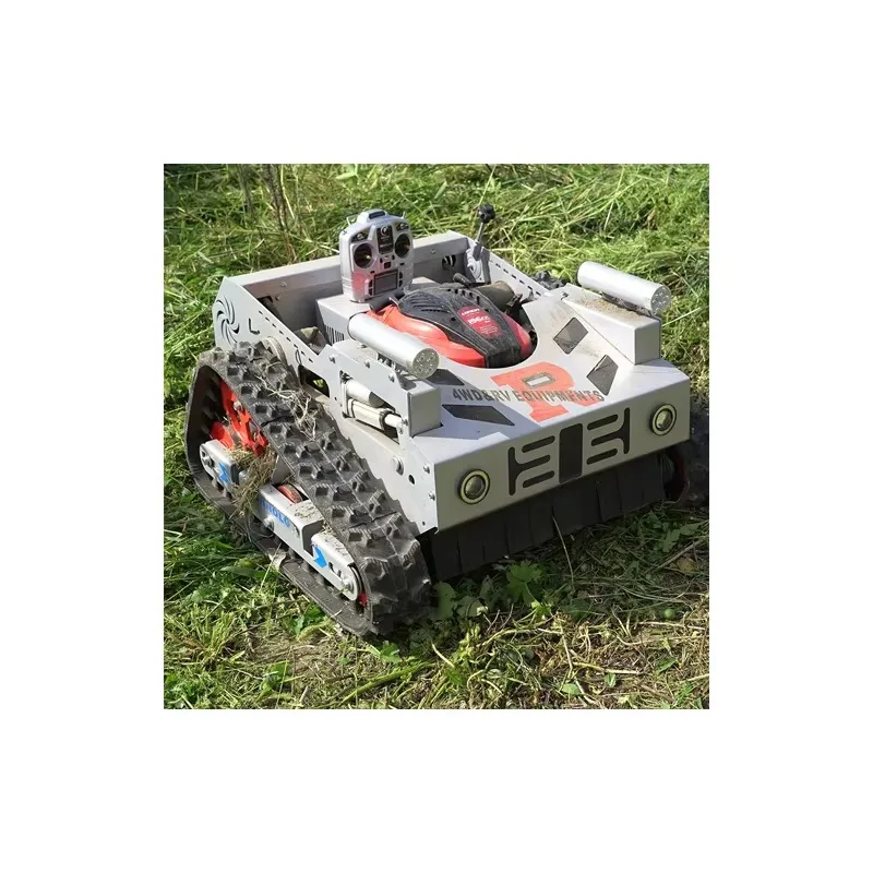 Electric lawn mower steering crawler remote control lawn mower