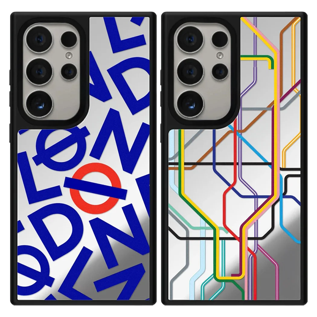 

511211 Mirror Surface Magnetic Case: Compatible with Samsung Galaxy S23 U S24U S25 Ultra S25+ Plus Shell