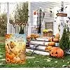 Christian Fall Garden Flag 12x18 Inch for Outdoor Thanksgiving Decor llz