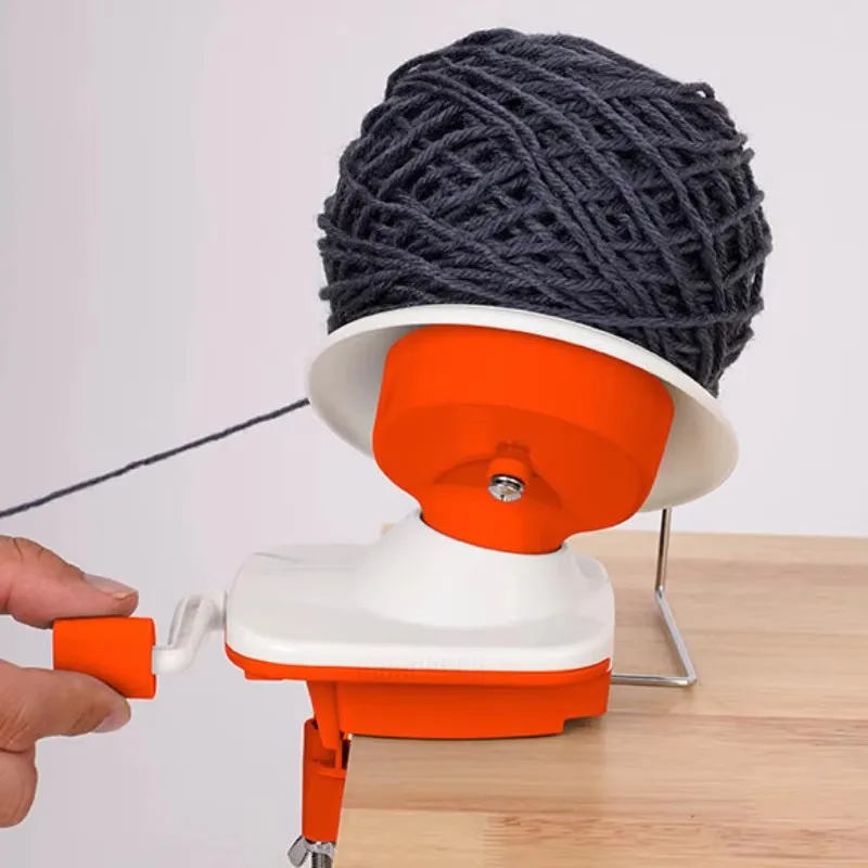 Picture 7: Red Yarn Winder Tool, Household Thread Weaving Spool Organizer, Ball Maker Splitter, Home Craft Essential