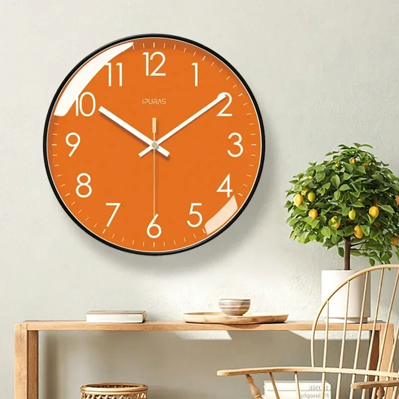 2026 New 10/12/14 Inch Wall Clocks Living Room Bedroom Simple Fashion Creative Home Decoration Silent Sweep Second Quartz Clock
