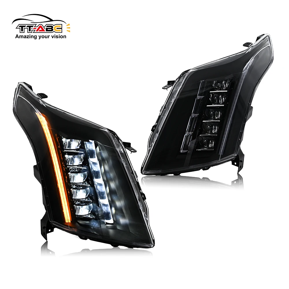 

TT-ABC Factory Wholesale LED Headlights for 2010-2016 Cadillac SRX Halogen Front Lamps Assembly