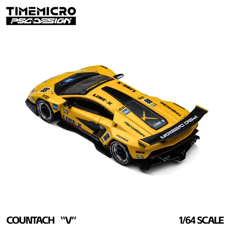 PreSale Time Micro × PSC DESIGN 1:64 Tribute Countach 