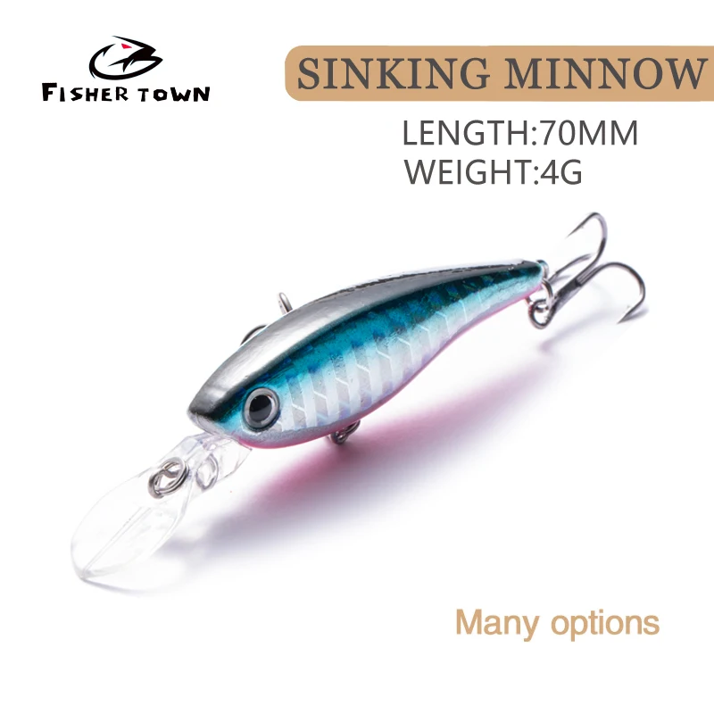 

Lure Long Tongue Bait slow sinking Submerged Mino 4g 70mm Mackerel Perch Mackerel Swallow Bait Bionic Fake Bait Fishing Lure