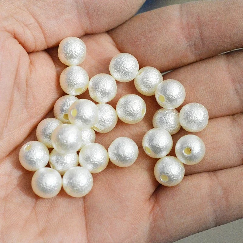 7mmx5mm  12mmx6mm 8mmx4mm   Multi-size Acrylic Imitation Pearl Rice Beads European Beads For Fashion Jewelry Making DIY Necklace