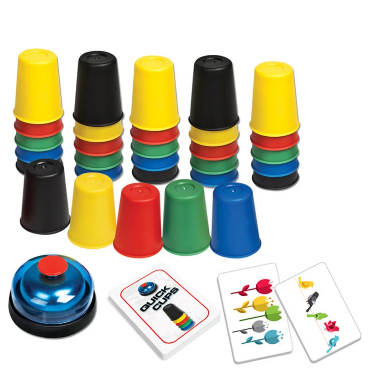 Quick cups game parent-child interactive multi-party competitive game puzzle exercise reflexes Holiday gifts Birthday gifts