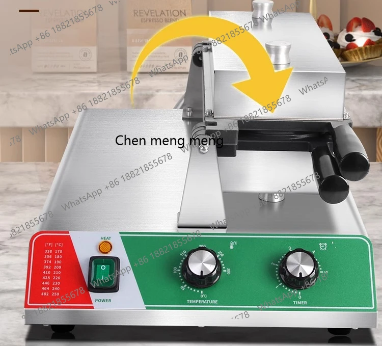 ماكينة طهي البيض الذهبية التجارية، ماكينة الوافل، ماكينة همبرغر كوزواي، معدات الوجبات الخفيفة للطبخ