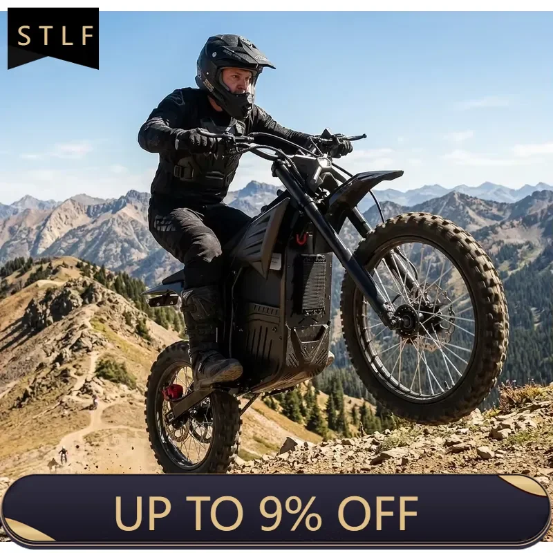 STROVAN Factory Direct Electric Dirt Bike 2000W Off Road Electric Motorcycle Adult Rider USA Warehouse Stock