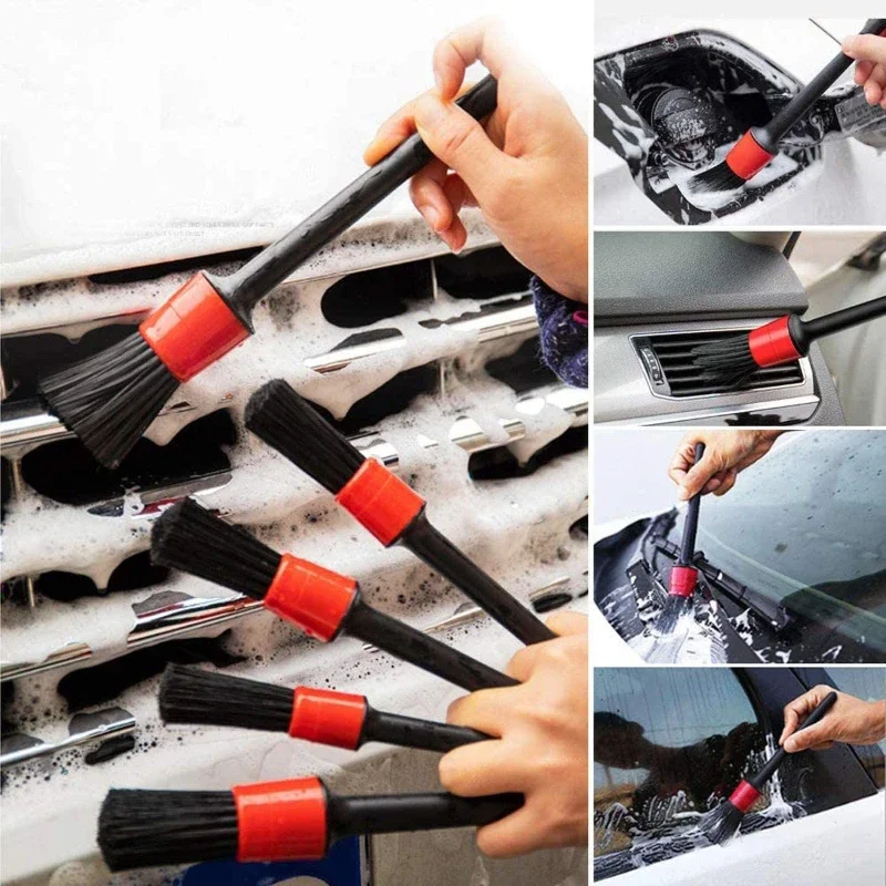 

Multi-function Car Air Cleaner, Mini Double Head Microfiber Air Cleaner, Portable Car Cleaning Brush, 26pcs，New，2024