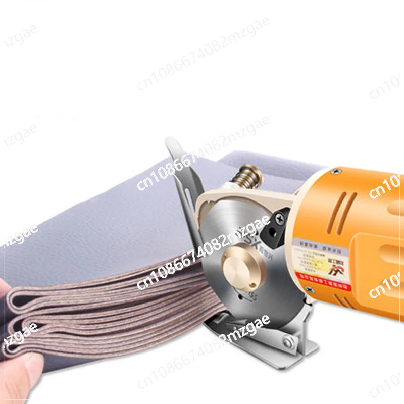 110V/220v 50mm Blade Electric Cloth Cutter Fabric Round Knife Cutting Machine Power 56W