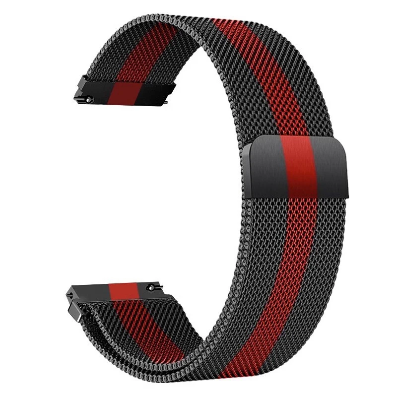 Cinturino magnetico da 22 mm per Huami Amazfit GTR 4 3 Pro 2 2e cinturino in maglia di acciaio inossidabile per GTR 47mm Pace Stratos