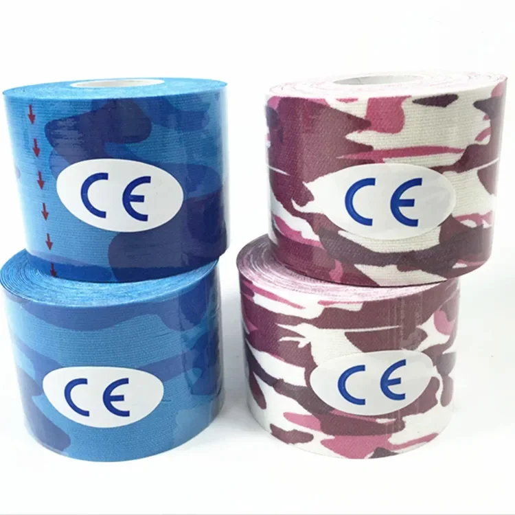 Cotton Elastic Kinesiology Tape Sport Physiotherapy Recovery Bandage for Running Knee Muscle Protector 2.5cm*5m