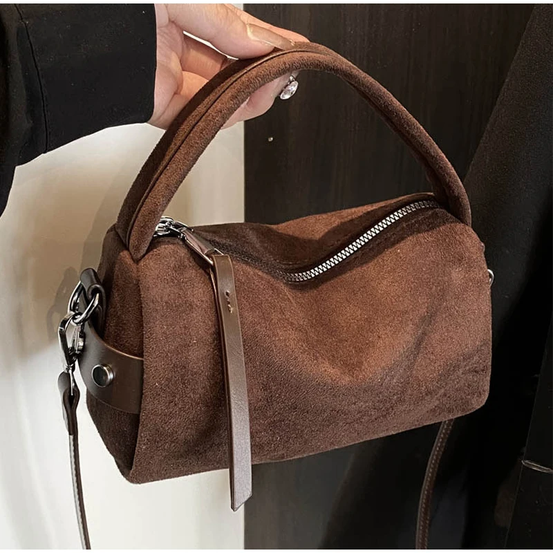 

Матовая сумка-подушка в стиле ретро, брендовый дизайн, повседневная сумка на плечо для подмышек, женская элегантная пригородная сумка-мессенджер, портативный кошелек через плечо