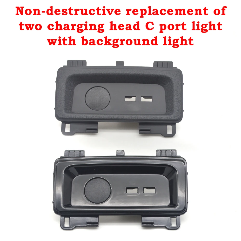 LHD original 5Q0 035 726 L 8W0 863 324 A 8W0863324A For Audi A4 B9 S4 RS4 A5 F5 S5 rear USB charging port interface USB-C