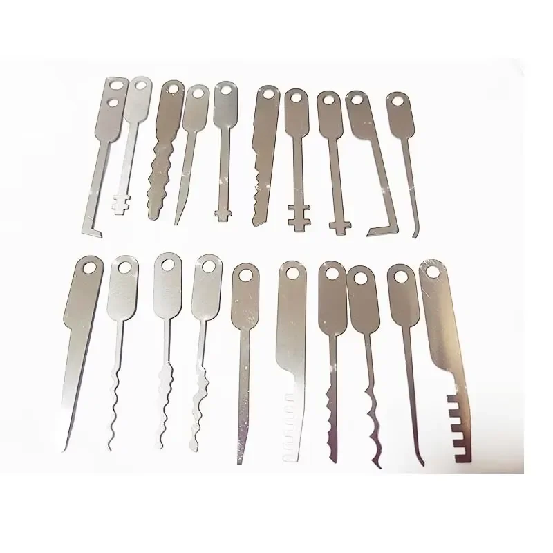New Haoshi Tools 20PCS Hook Folding Knife Fold Pick Tool Style 20 in 1 Lock Pick Set Locksmith Tool