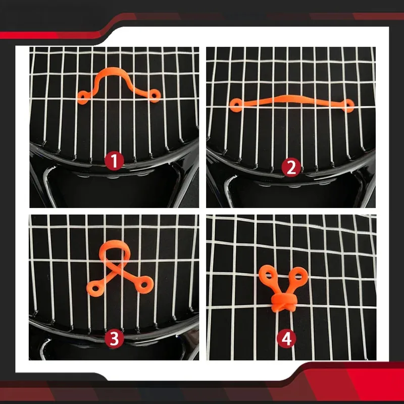 

Набор из 5 силиконовых виброгасителей для теннисных ракеток, удлиненной формы, для снижения ударов и вибраций