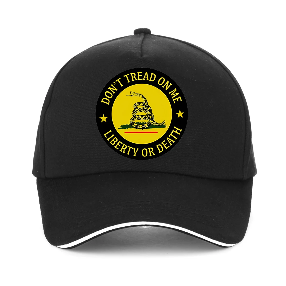 

No Step On Snek Gadsden baseball cap Snake Dont Tread On Me cap Fashion casual Snapback Caps