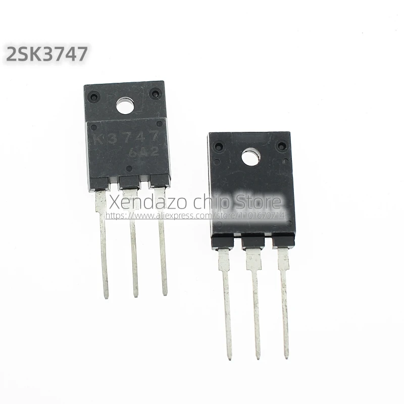 5pcs/lot 2SK3747 K3747 TO-3PF package Original genuine 2A/1500V MOS field effect