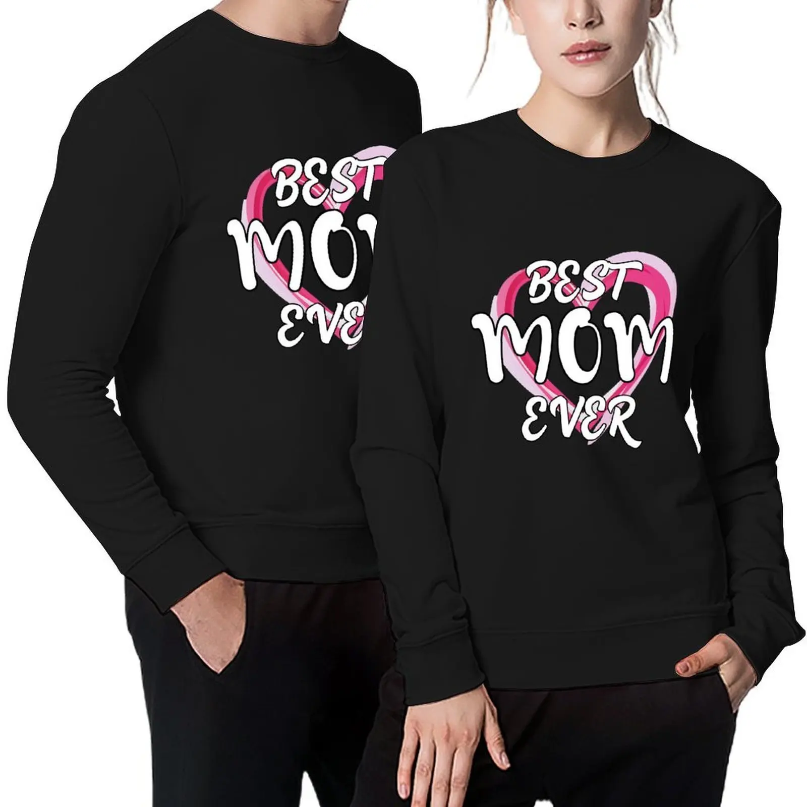 

Best Mom in the World shirt Pullover japanese style clothes for men male clothes korean clothes sweatshirt