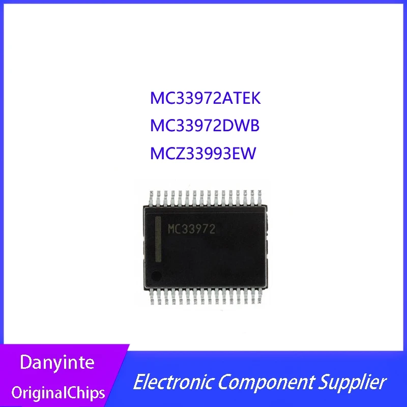 NEW  5PCS/LOT   MC33972ATEK  MC33972DWB  MC33972      MCZ33993EW MCZ33993  SSOP-32
