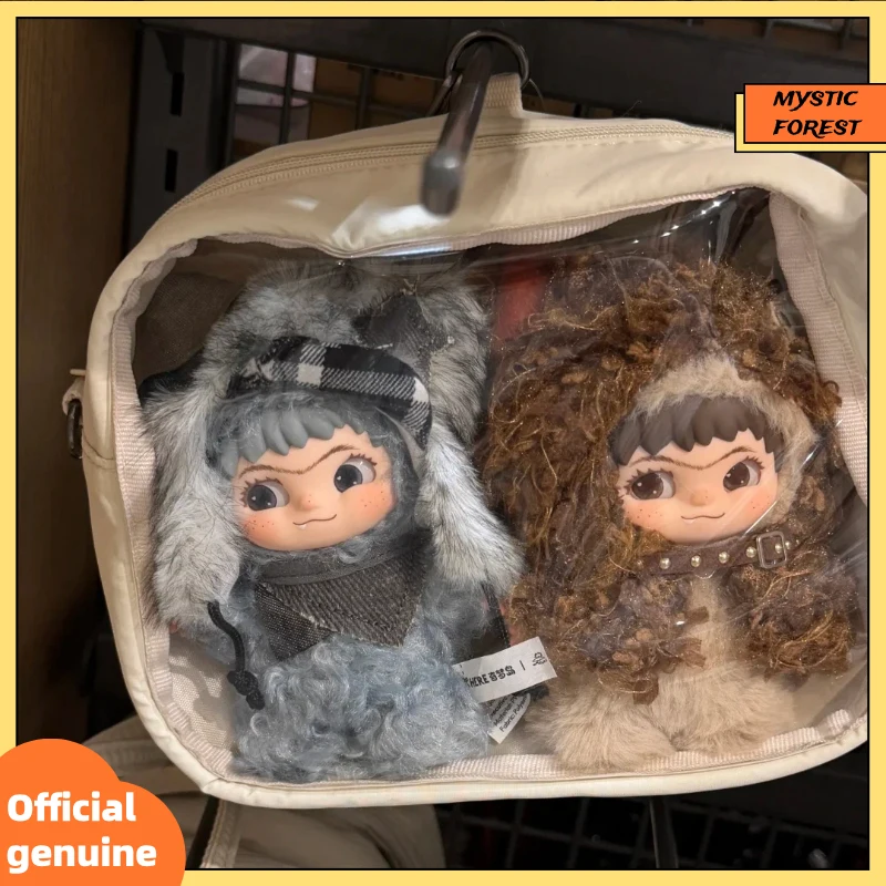 

Оригинальный плюшевый мини-кулон WAKUKU Puka Meow & Fuzzy Kid: супермилая коллекционная мягкая игрушка-украшение, подарок на день рождения