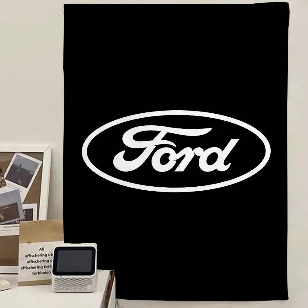 Car F-Fords logo DIY Wall Tapestry for Living Room Home Dorm Decor Wall Art Decor