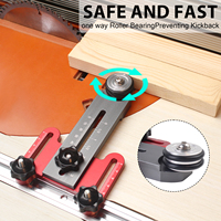 Woodworking Aluminum Alloy Multi-purpose Feather Loc Boards Saw Table Pressing Feeder Guider Carpentry Safety Pushing Tools