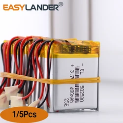 3.7V 502530 400mAh Rechargeable lithium-ion Li polymer battery Lipo Batteries