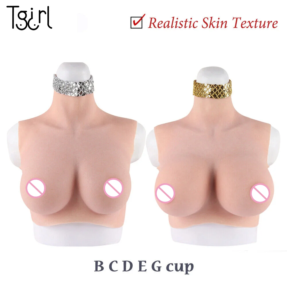 Tgirl Cosplay Chest Silicone Bra Boobs Sexy Breasts Fake Tits for Mastectomy Transgender Dragqueen Sissy Silikon Boobies Costume