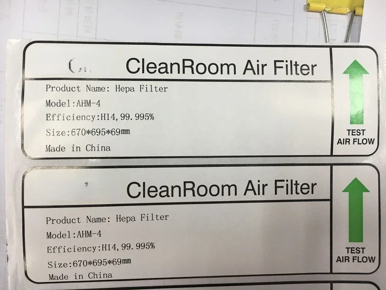 Luftreiniger Hepa-Filter H13 Tragbarer Filter