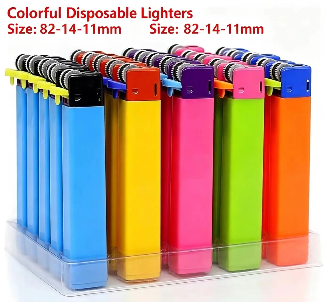 Open flame, wind-resistant, and attractive in appearance Lighters can be custom-made with printed logos.