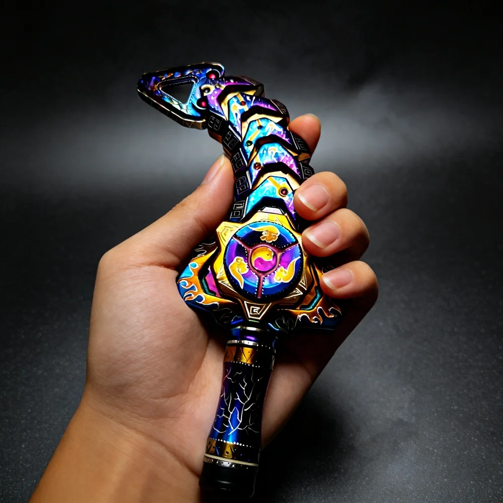 Sky Nest EDC Rattlesnake Sword Stress Relief Toy Fidget Toys Adults Anxiety Relief Gadgets Office Stress Relief