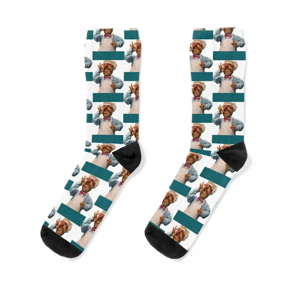 

Swedish Chef Socks heated Thermal man winter Running Socks For Men Women's