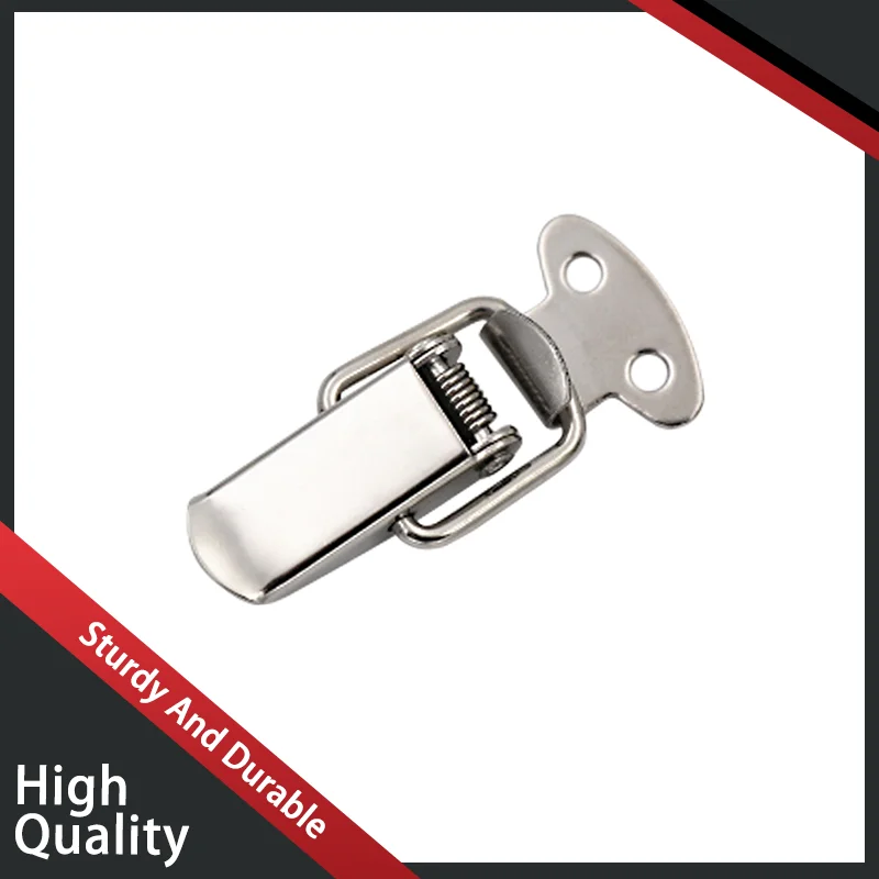 304 الفولاذ المقاوم للصدأ الصناعية الربيع مشبك قفل مكافحة سرقة الأدوات التجارية الصناعية صندوق خشبي مشبك الضوء #3