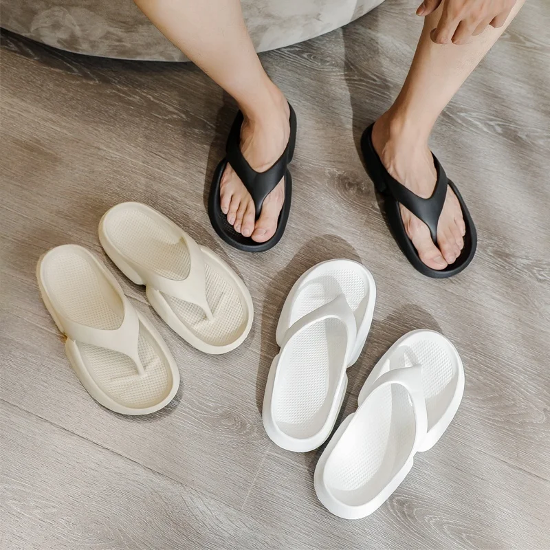 

Men's Flip-Flops, Summer Outdoor Soft-Soled Non-Slip Casual Flip-Flops, Home and Outdoor Wear Beach Shoes