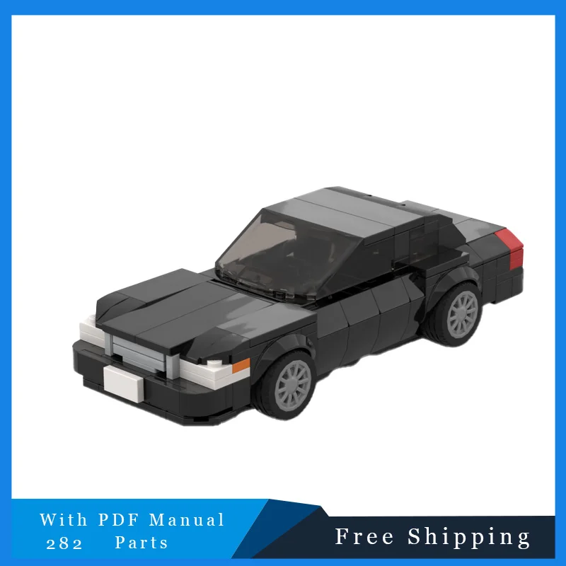 

Модель Speed Champion 282, детали MOC, строительные кирпичи, Корона Виктория, седан, модульные технологии, подарки, праздник, сборка, детские игрушки