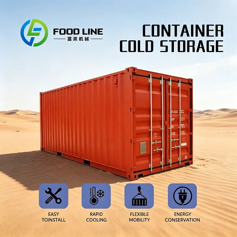 Seed Breeding 20Ft Container Cold Room Isolated Small Container Creates Stable Temp Space For Small Batch Germplasm Storage