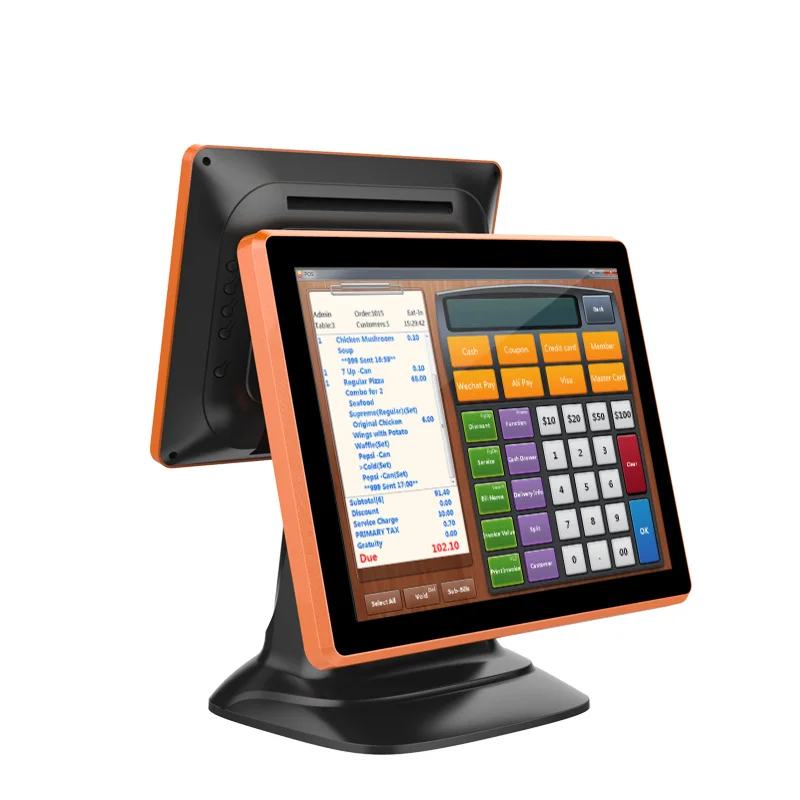 Registratore di Cassa Android All-in-One a Prezzo di Fabbrica, Dispositivo POS per Ristoranti e Caffetterie, Sistema POS con Schermo Touch