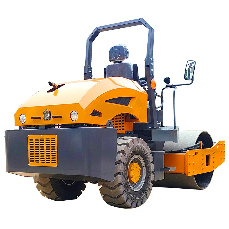 Hydraulic Asphalt Roller Double Drum Vibratory Compactor Machine For Road Construction Equipment