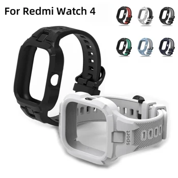 For Xiaomi Redmi Watch 4 Sport Strap Soft TPU Wristband Repacement Silicone Watchband correa Smartwatch Accessories Correa Belt