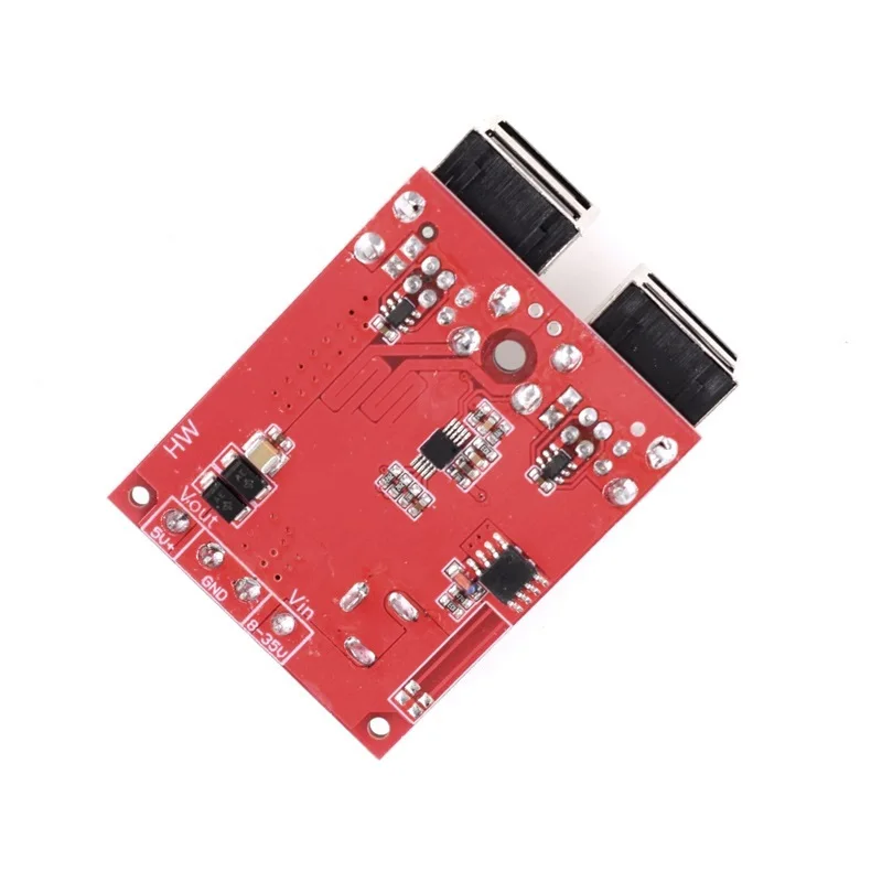 سيارة امدادات الطاقة تنحى باك محول وحدة لاردوينو ، 4 منفذ أوسب ، DC-DC ، السيارات شحن المجلس ، 8 فولت-35 فولت ، 5 فولت ، 8A