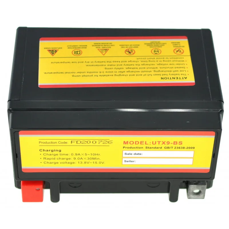 Bateria Moto Utx9a-(Ytx9-Bs) Kage
