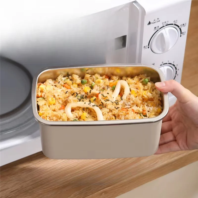 ABBN-Lunch Box Capable Of Bee Heated By Microwave Oven Sealed Crisper Lunch Box Capable Of Keeping Fresh In Refrigerator
